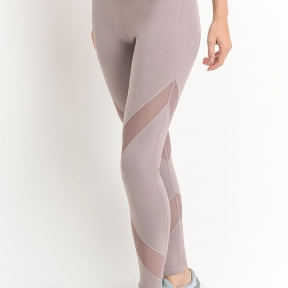 Staple Stretch Knit Athletic Leggings - Picture 4 of 5